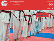 Tablet Screenshot of midwesttaekwondo.com